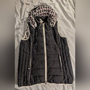 Women's Hatley Black Quilted Puffer Vest